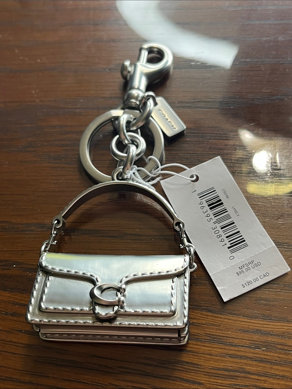 Coach Tabby Bag Charm- JHW - Picture 2 of 6